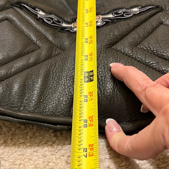 Leather riding jacket - Picture 6 of 11